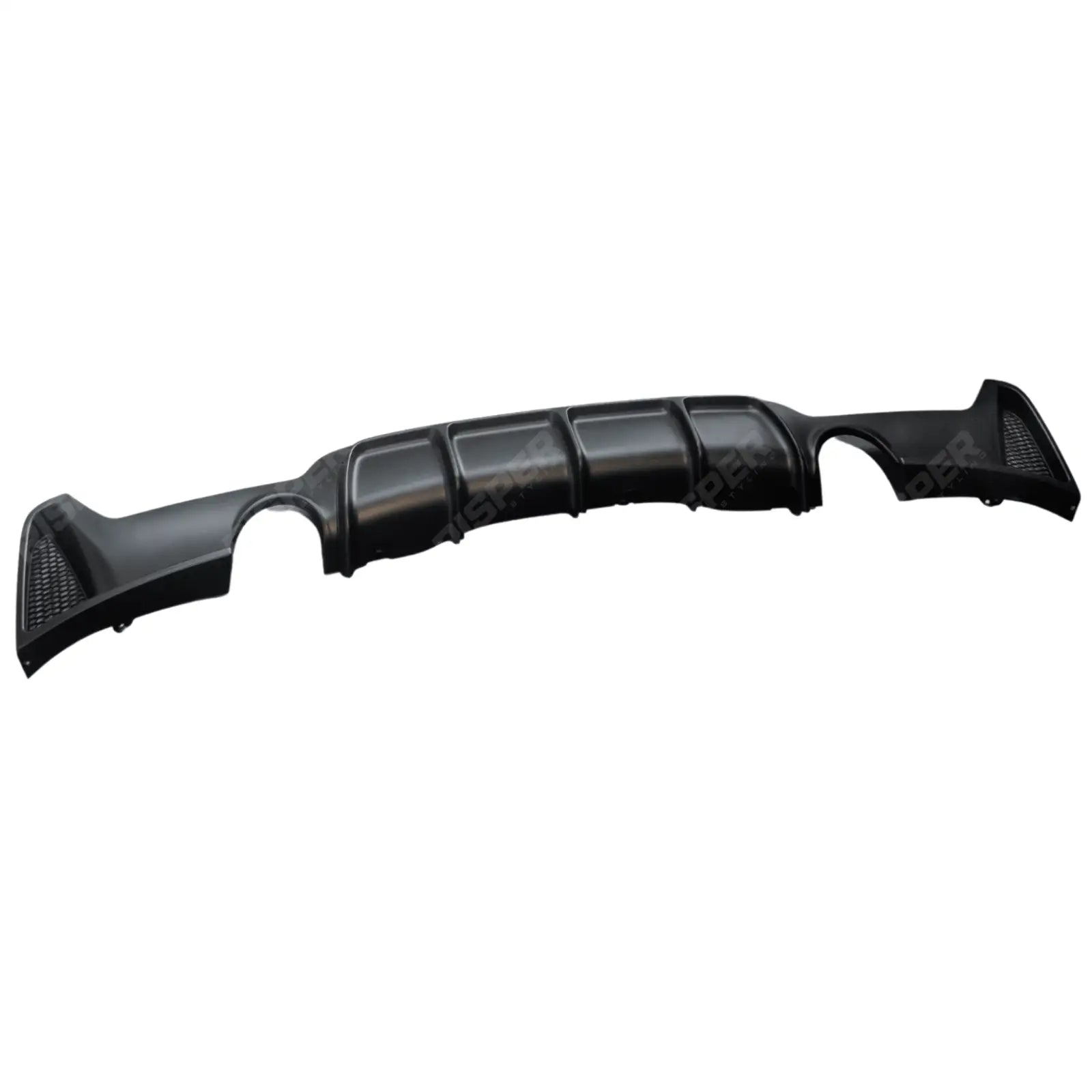 Rear Diffuser In Matte Black 0___0 For Bmw 4 Series F32 F36 M Sport 2014-2020