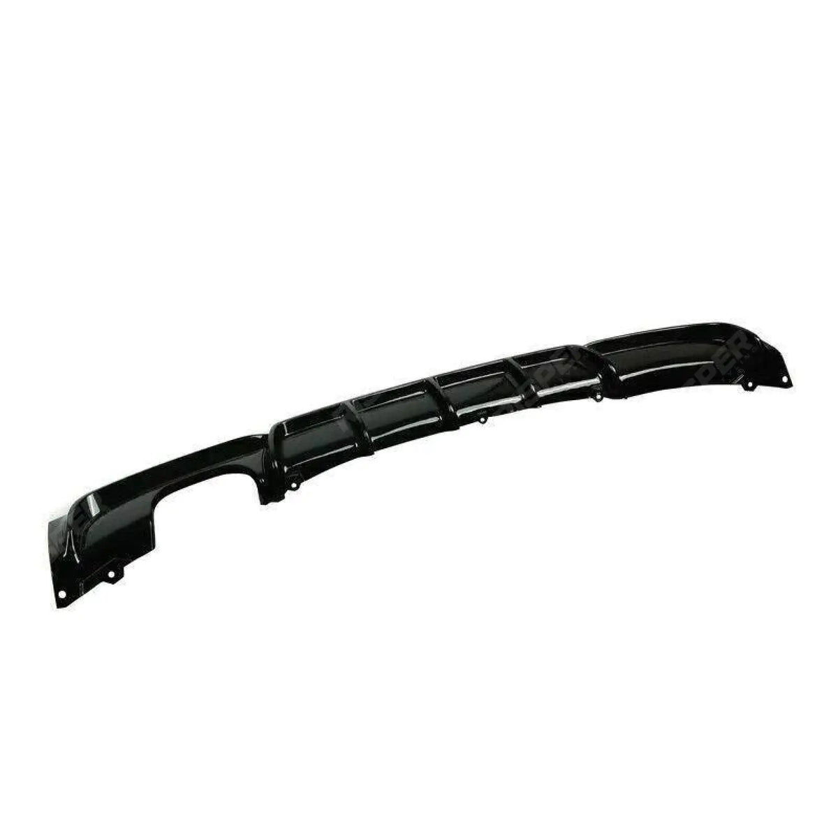Rear Diffuser M Sport Twin Exit In Gloss Black For BMW 3 Series F30 F35 M Performance