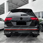 Rear Diffuser & Side Splitters For Volkswagen Tiguan MK2.5 2021-2023 R-Line