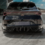 Rear Diffuser & Side Splitters In Gloss Black Cupra Leon 2020-2024