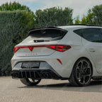 Rear Diffuser & Side Splitters In Gloss Black Cupra Leon 2020-2024