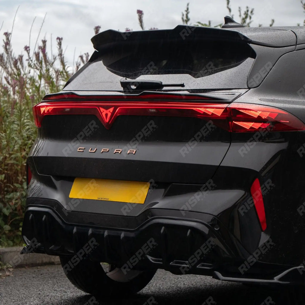 Rear Diffuser & Rear Side Splitters In Gloss Black Cupra Terramar MK1 2025 On