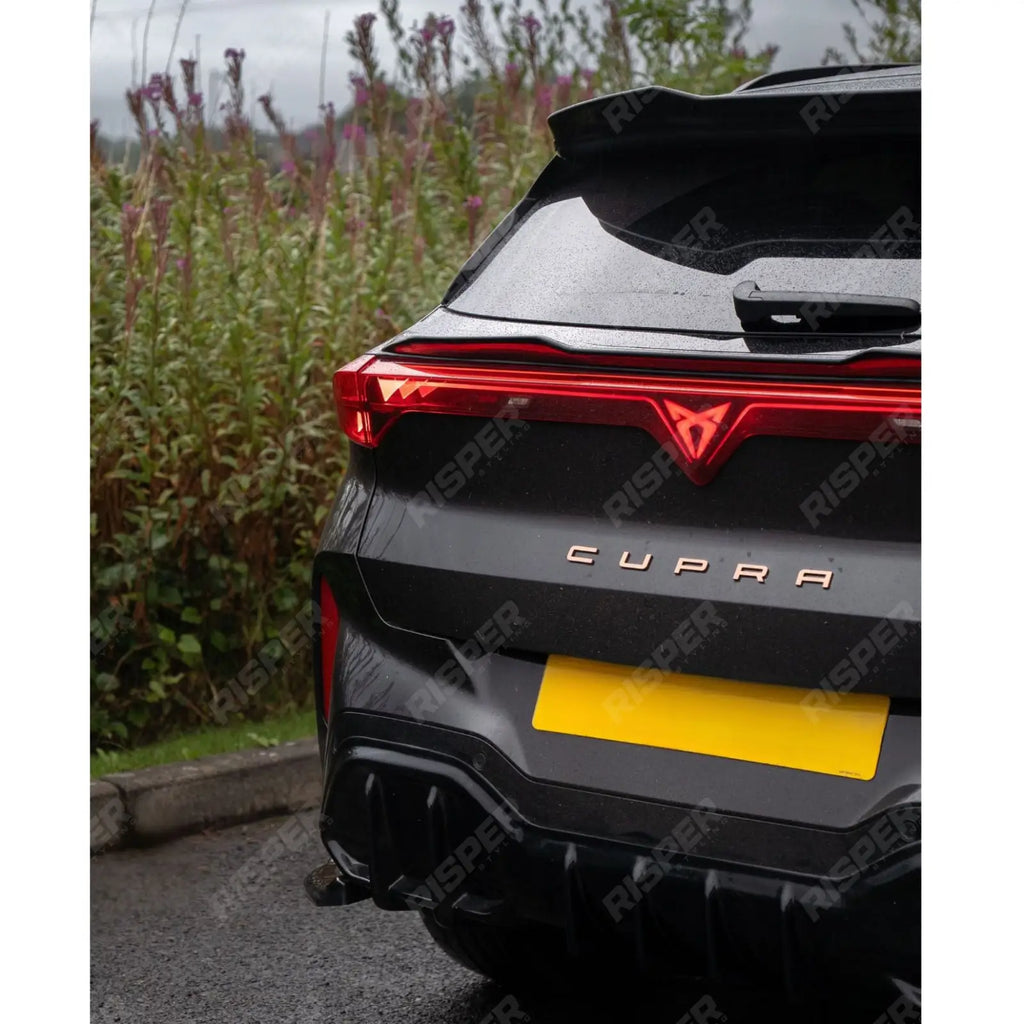 Rear Diffuser & Rear Side Splitters In Gloss Black Cupra Terramar MK1 2025 On