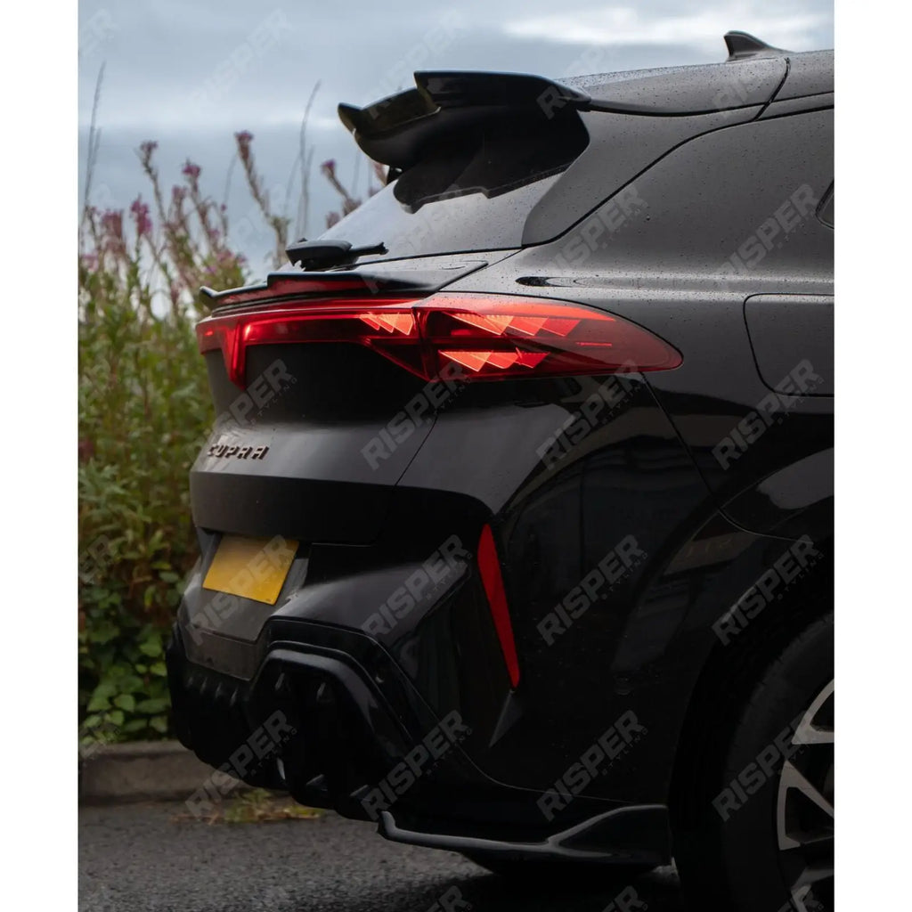 Rear Diffuser & Rear Side Splitters In Gloss Black Cupra Terramar MK1 2025 On
