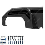 Rear Diffuser Valance In Gloss Black For A3 S LINE 8Y 2020 2024 Audi S3 8Y 2020-2024