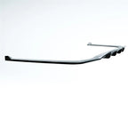 REAR DIFFUSER WITH CORNER SPLITTERS GLOSS BLACK For MERCEDES C CLASS W206 AMG LINE 2022+