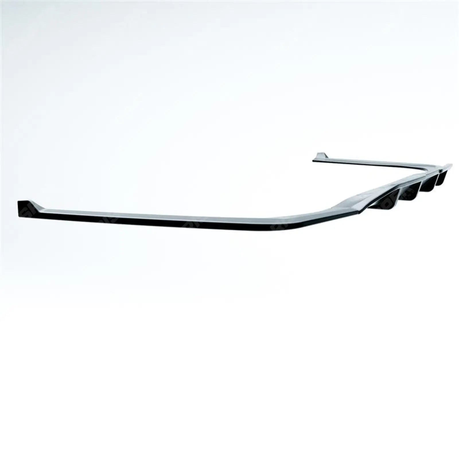 REAR DIFFUSER WITH CORNER SPLITTERS GLOSS BLACK For MERCEDES C CLASS W206 AMG LINE 2022+