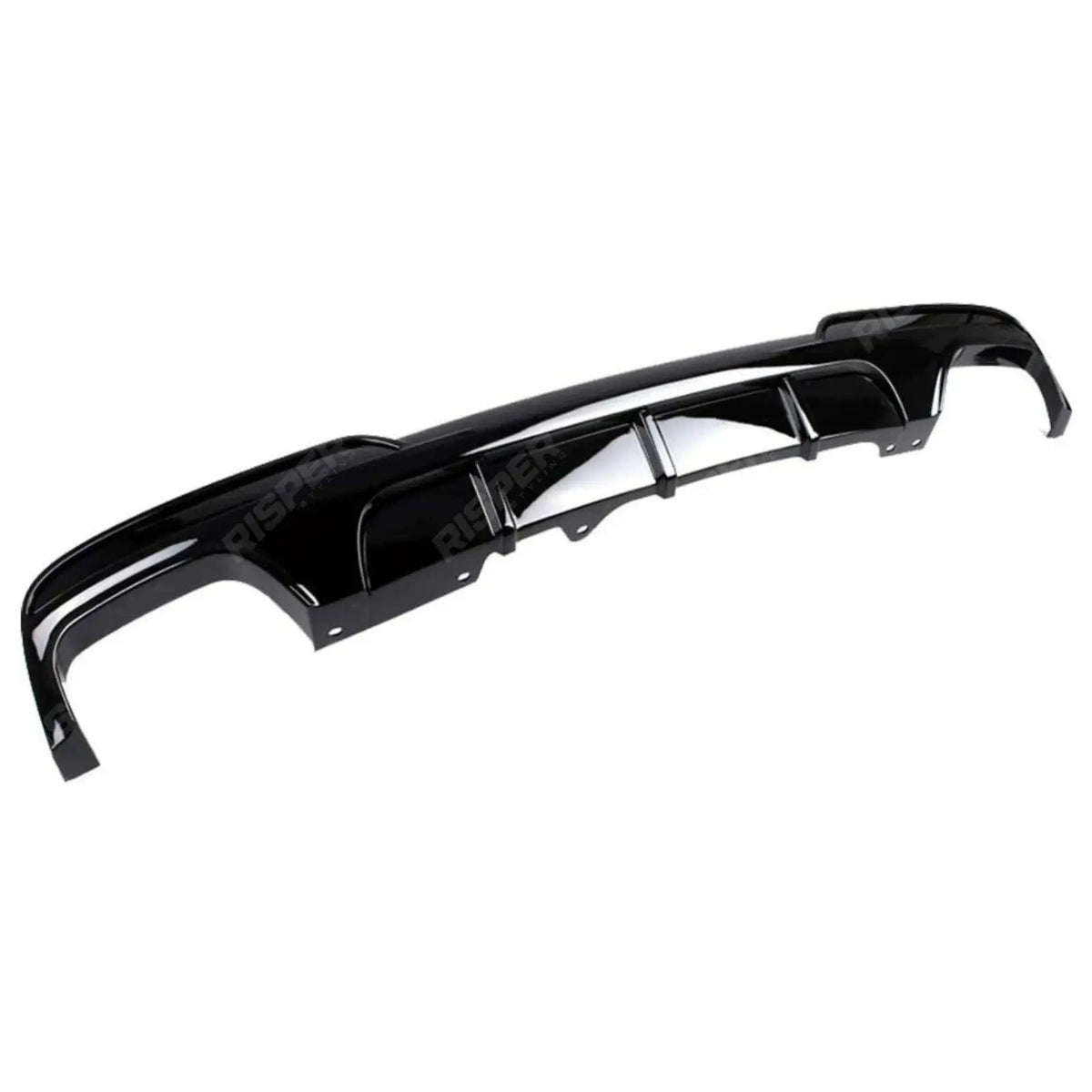 Rear Diffuser with Quad Exit In Gloss Black For BMW 5 Series M Sport F10 F11