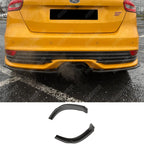 Rear Side Splitters (2PCS) For Ford Focus ST MK3 Facelift 2015-2018