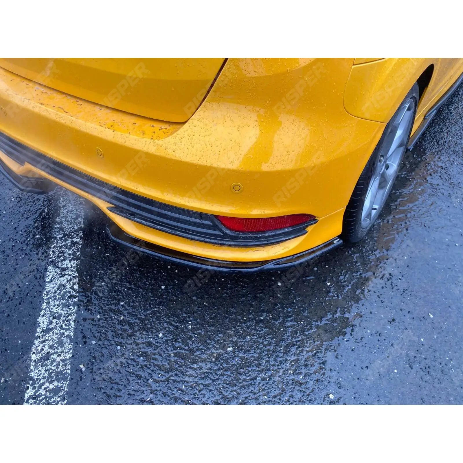 Rear Side Splitters (2PCS) For Ford Focus ST MK3 Facelift 2015-2018