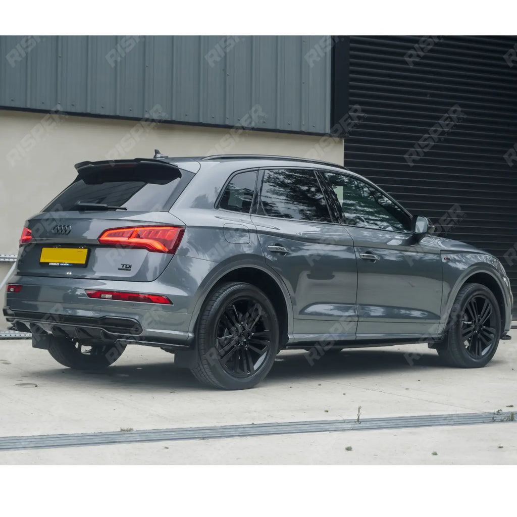 Rear Side Splitters For Audi Q5 S Line MK2 2017 2020  Audi SQ5 MK2 2017-2020