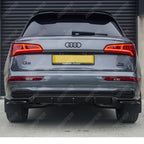 Rear Side Splitters For Audi Q5 S Line MK2 2017 2020  Audi SQ5 MK2 2017-2020