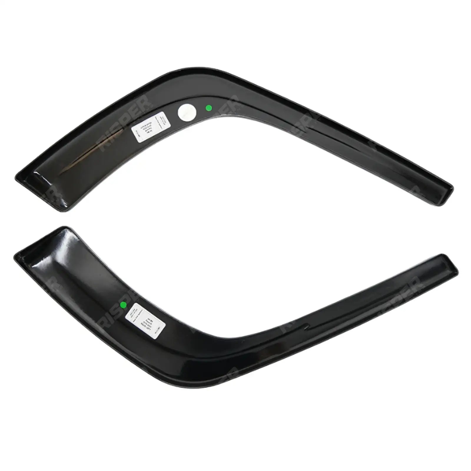 Rear Side Splitters In Gloss Black For Audi A4 B9 Facelift 2019-2024