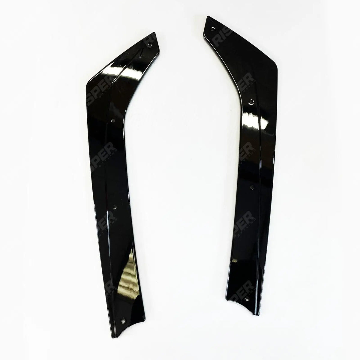 Rear Spats Extensions For M Sport Bumper In Gloss Black For BMW 3 Series G20 G28 2018+