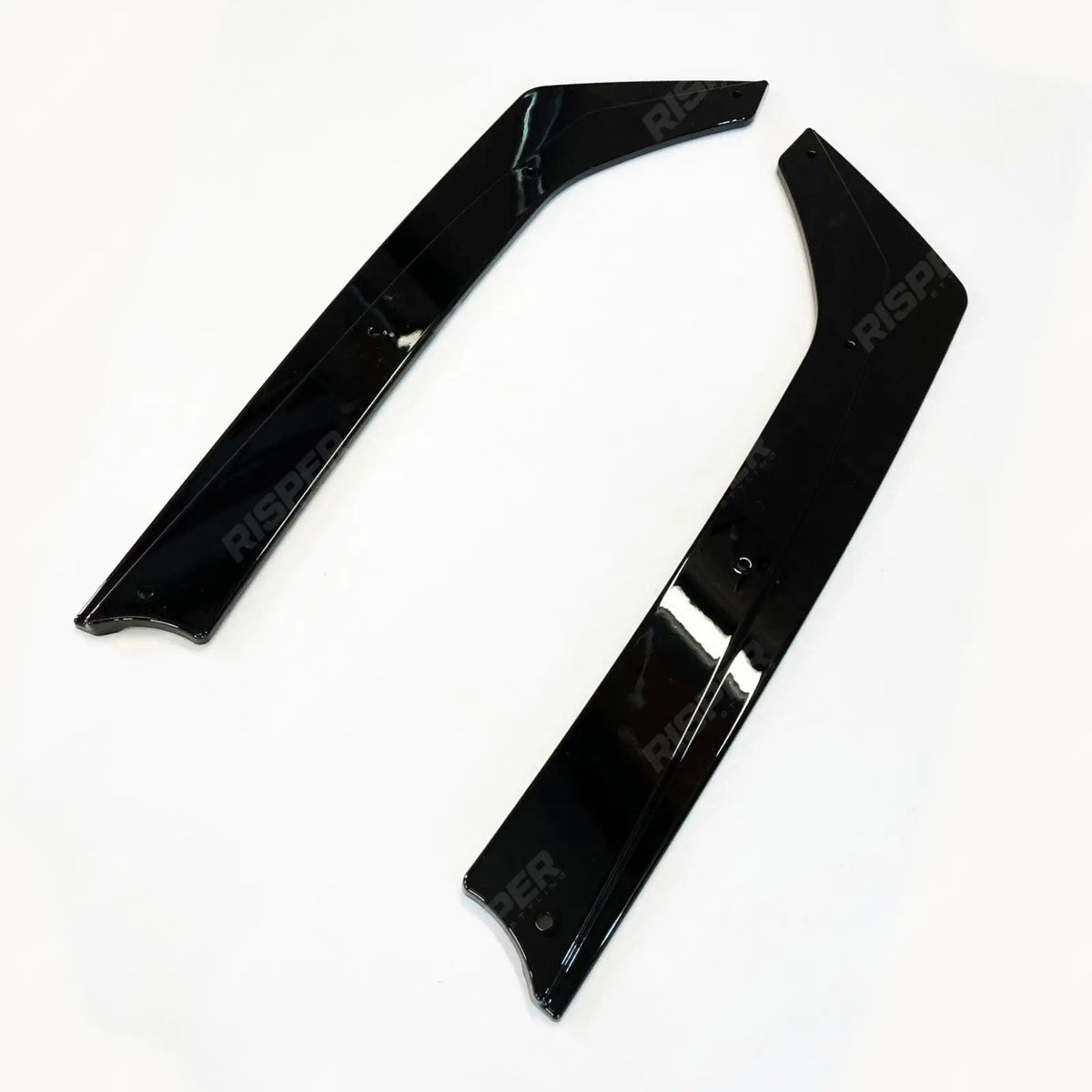 Rear Spats Extensions For M Sport Bumper In Gloss Black For BMW 3 Series G20 G28 2018+