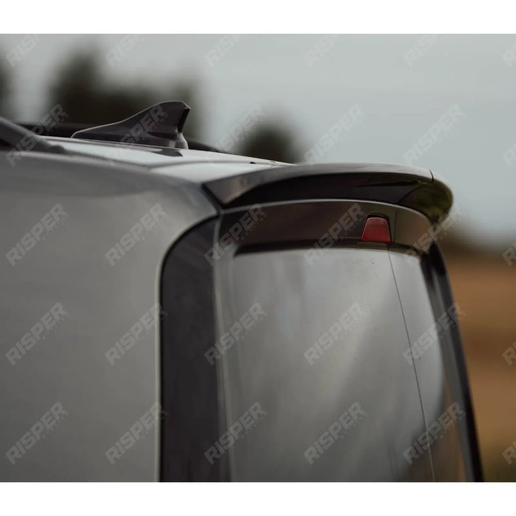 Rear Spoiler Barn Door in Gloss Black For Volkswagen Caddy MK5 2021+
