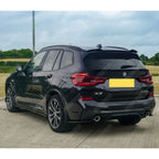 Rear Spoiler Cap in Gloss Black For BMW X3 G01 2018-2021 - M Sport