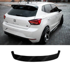 Rear Spoiler 'Cupra Look' In Gloss Black For Seat Ibiza 5dr Mk5 6f 2017-2022
