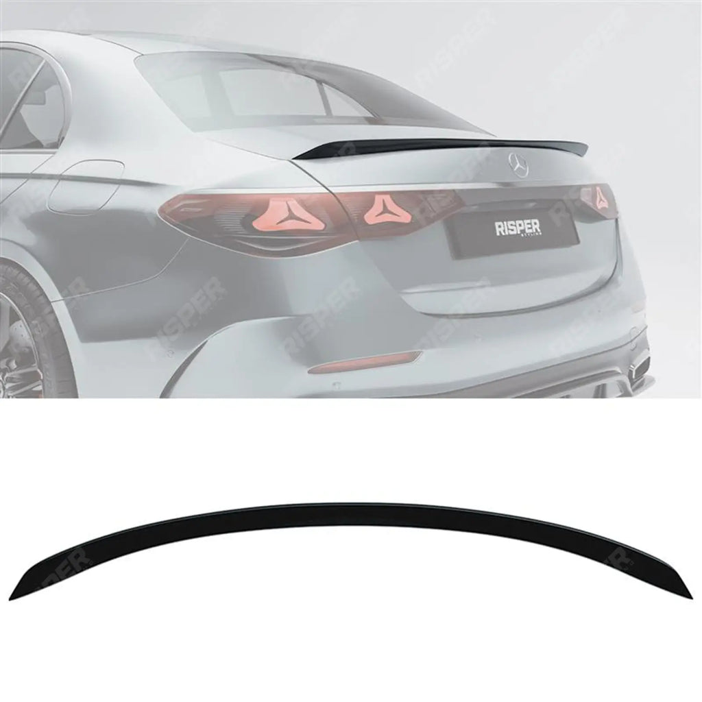 Rear Spoiler E63s Style In Gloss Black For Mercedes E Class W214 2024+