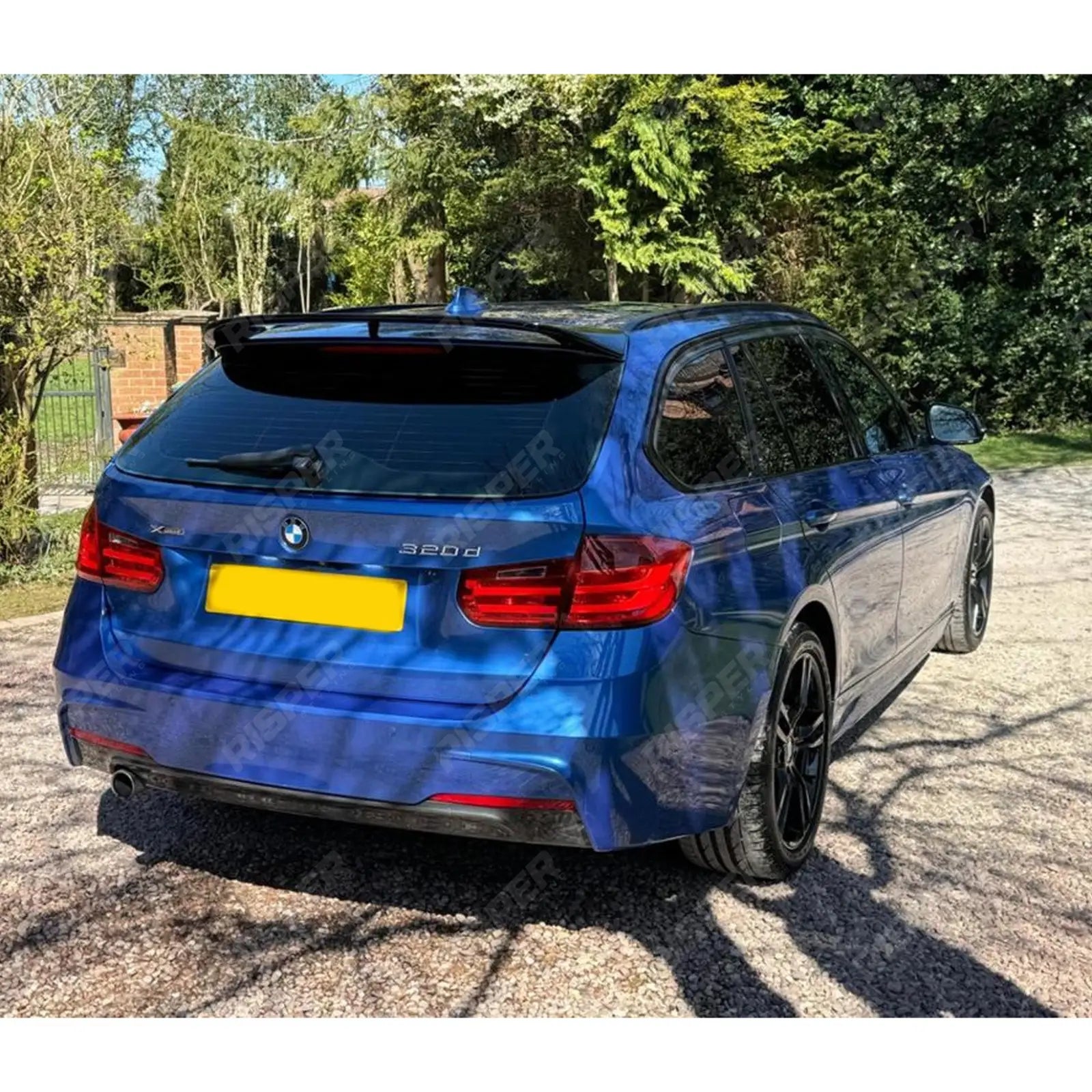 Rear Spoiler In Gloss Black For BMW 3 Series Touring F31 2013-2017