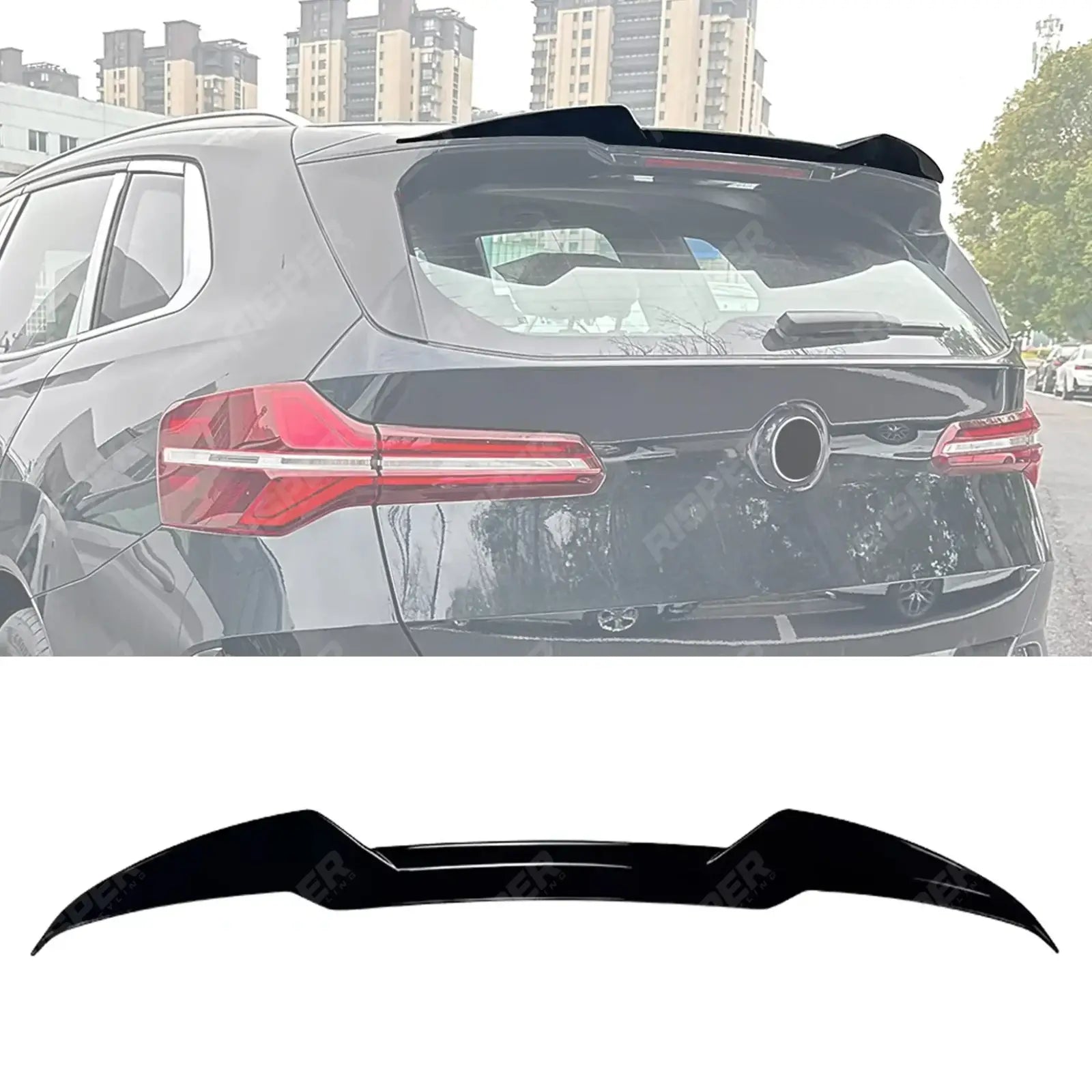 Rear Spoiler In Gloss Black For BMW X3 G45 2025+ - M Sport