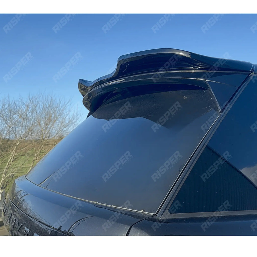 Rear Spoiler In Gloss Black For Range Rover Vogue 2023 on