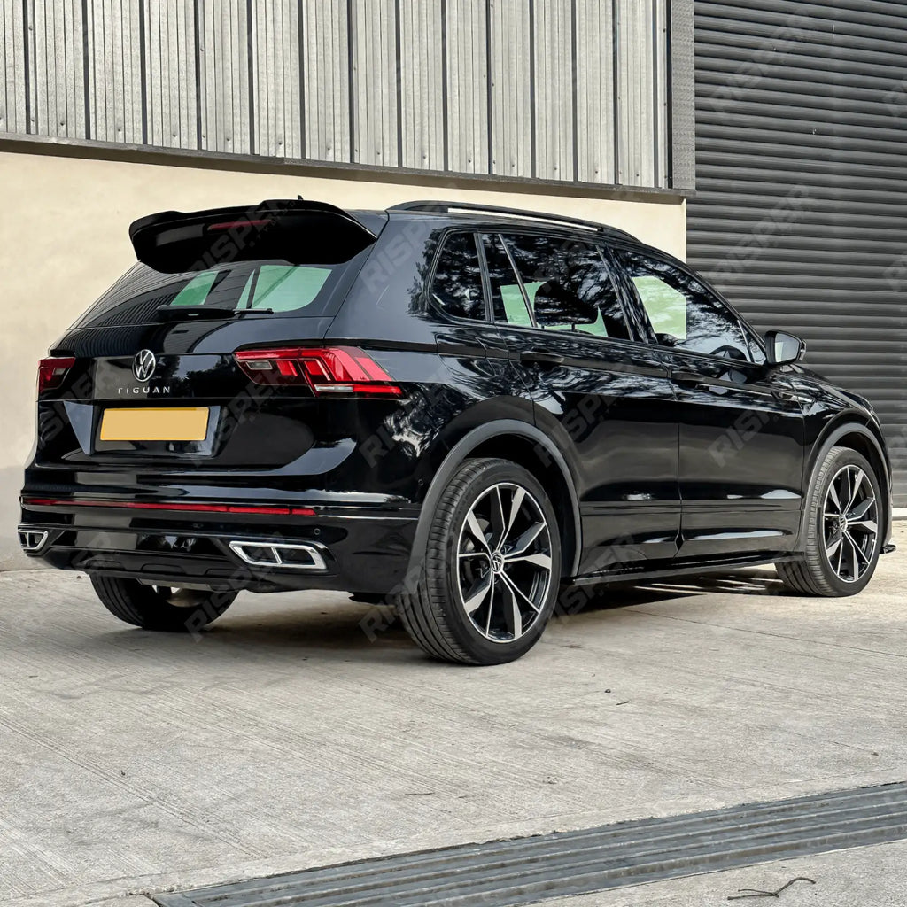 Rear Spoiler in Gloss Black For VW Tiguan R/R-Line MK2 Facelift 2020+