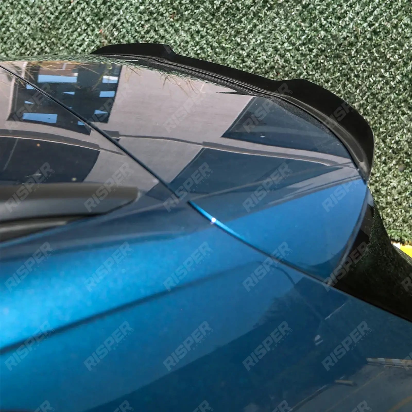 Rear Spoiler In Gloss Black For VW Tiguan R-Line MK3 2024 On