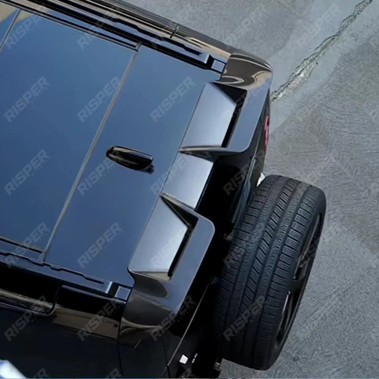 Rear Spoiler V.3 - Gloss Black For Landrover Defender L663 2020 ON -