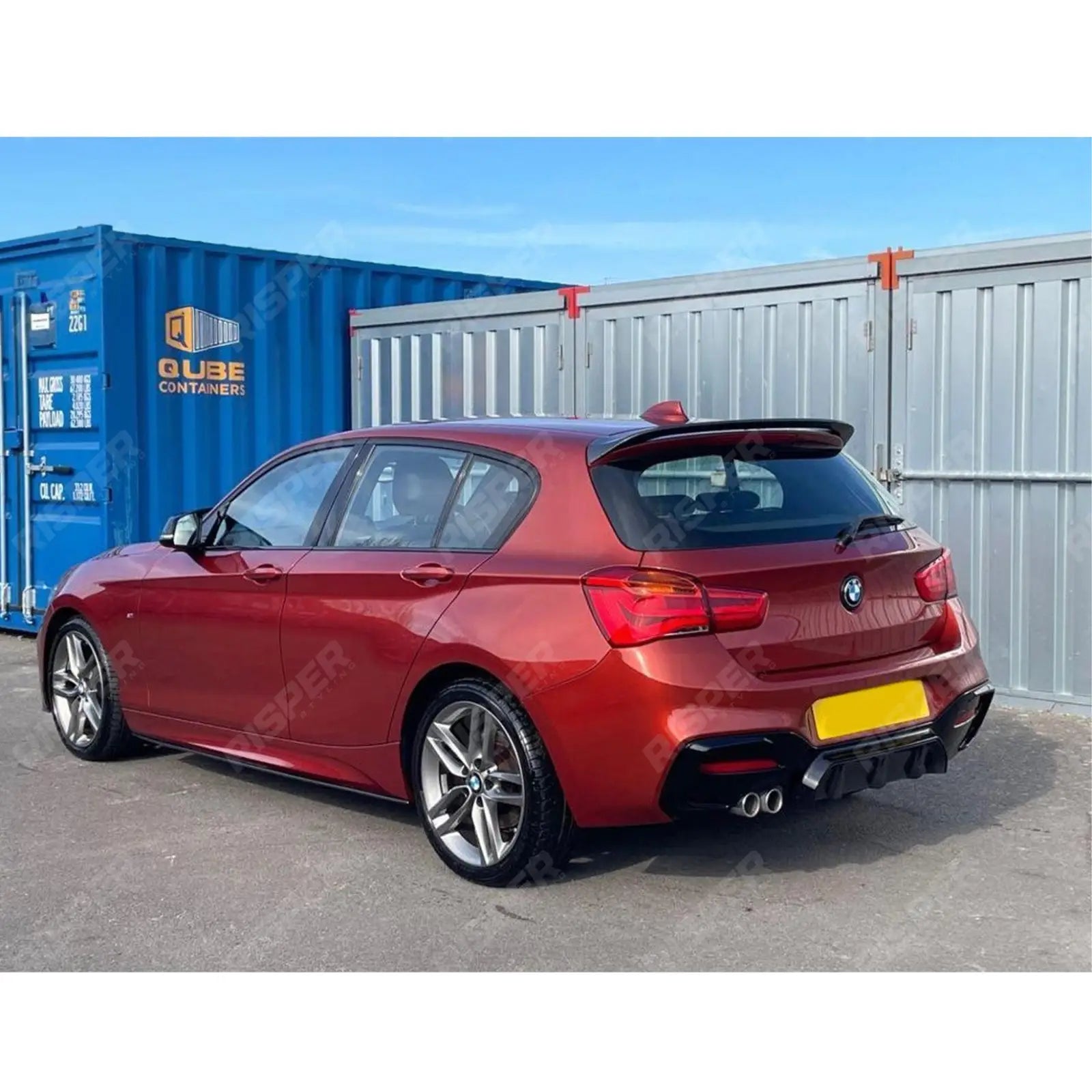 Rear Spoiler V2 In Carbon Look For Bmw 1 Series F20 M Sport 2011-2018