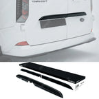 Rear Threshold Camera Cover In Gloss Black For Ford Transit Custom MK2 2024+