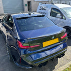 Rear Upper Window Spoiler In Gloss Black For BMW 3 Series G20 M3 G80 2018+