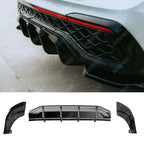 Rear Valance In Gloss Black For VW Tiguan R-Line MK3 2024 On