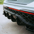 Rear Valance In Gloss Black For VW Tiguan R-Line MK3 2024 On