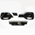 Replacement Lower Front Grill Kit In Gloss Black For VW Transporter T6.1 2019 - 2024