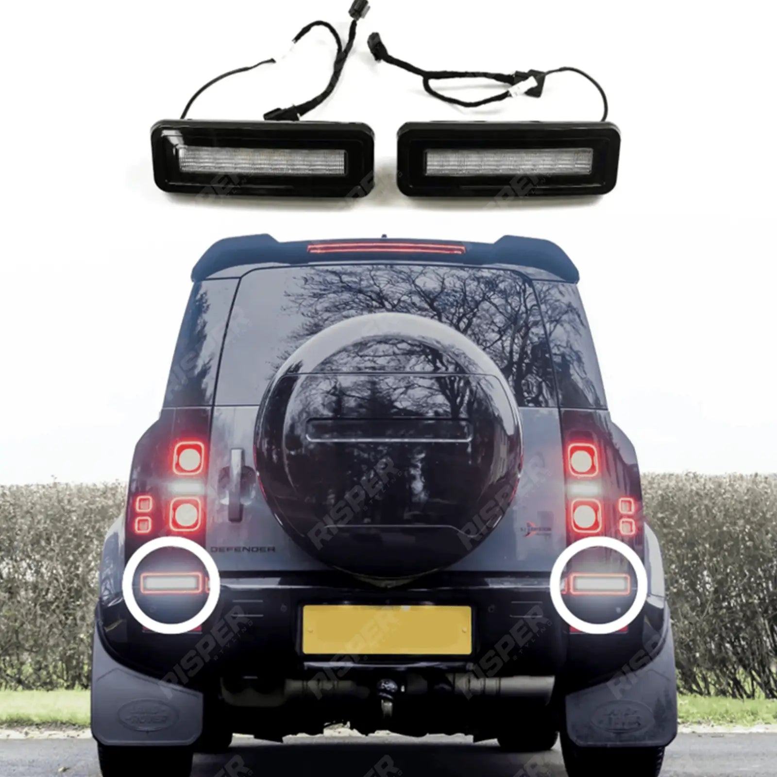 Reverse Lights Upgrade For Land Rover Defender L663 90 /110 / 130 2020 Onward