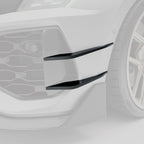 REVOZPORT - AUDI RS3 8Y SALOON DRY CARBON FIBER FRONT CANARDS