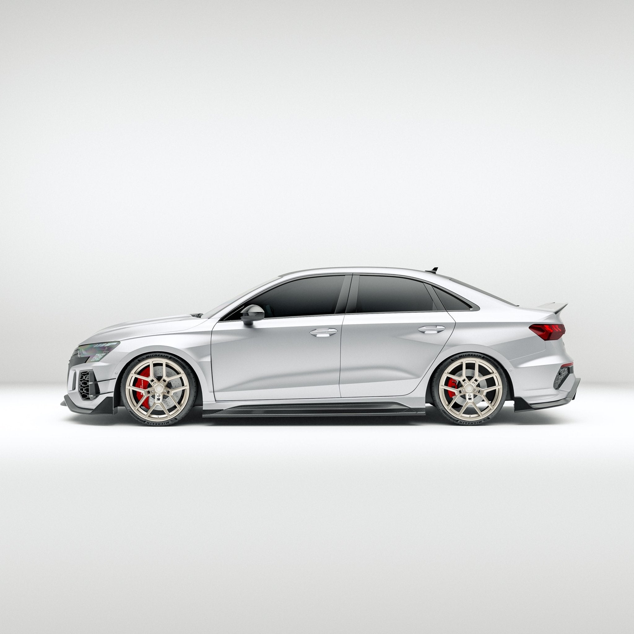 REVOZPORT - AUDI RS3 8Y SALOON DRY CARBON FIBER FULL BODY KIT