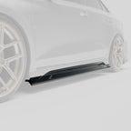 REVOZPORT - AUDI RS3 8Y SALOON DRY CARBON FIBER SIDE SKIRTS