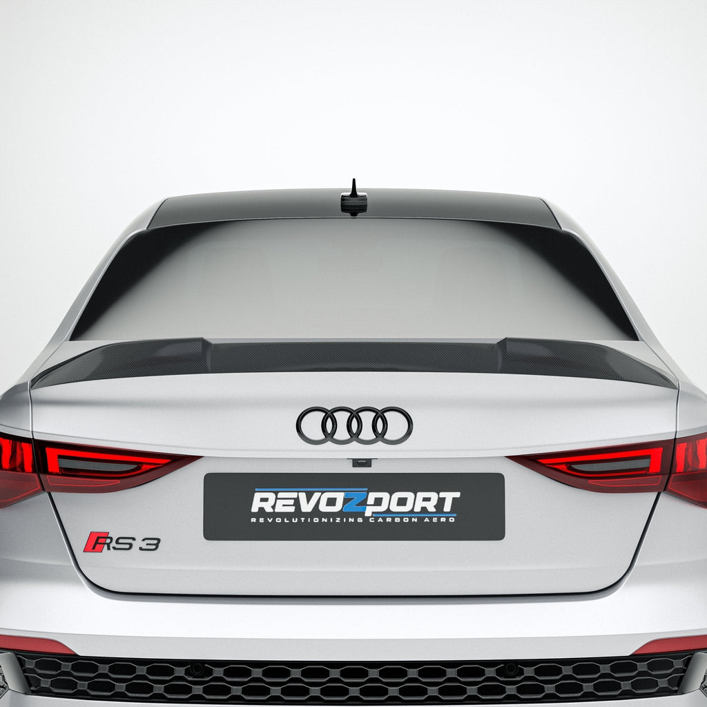REVOZPORT - AUDI RS3 8Y SALOON DRY CARBON FIBER SPOILER
