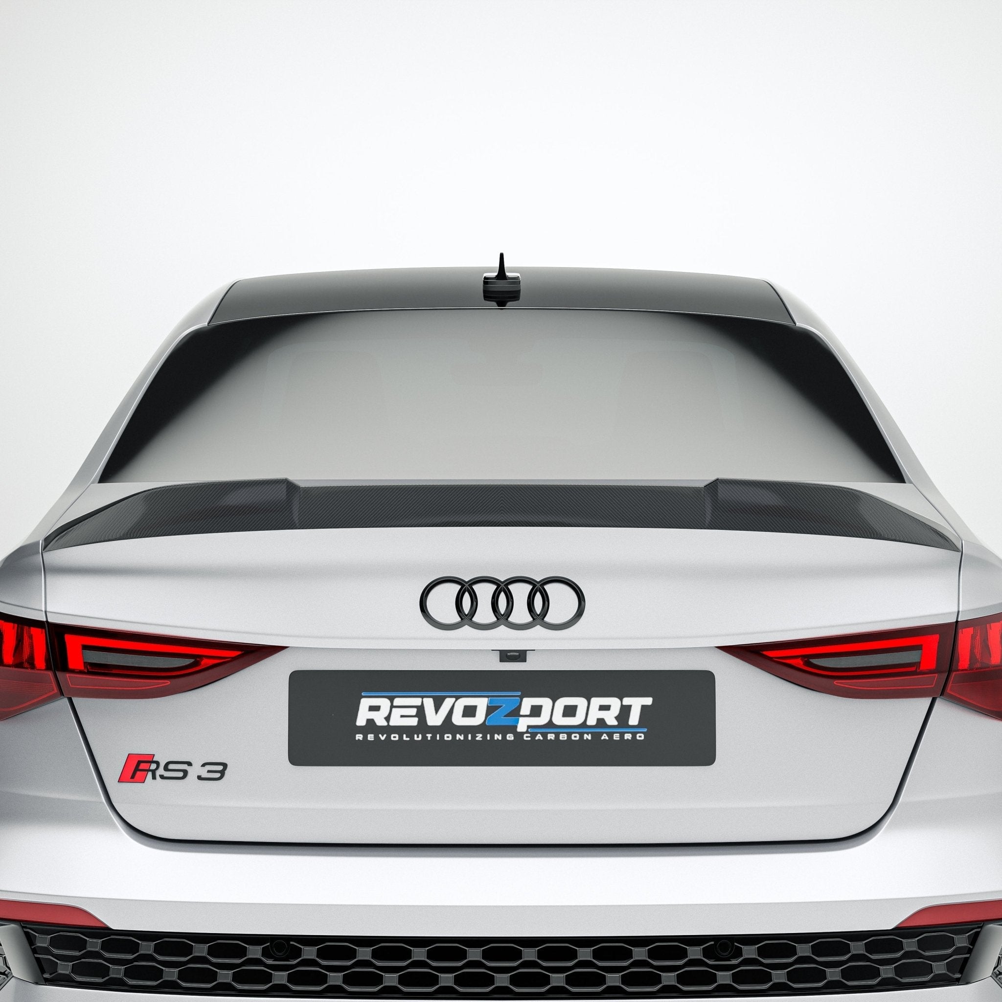 REVOZPORT - AUDI RS3 8Y SALOON DRY CARBON FIBER SPOILER