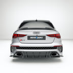 REVOZPORT - AUDI RS3 8Y SALOON DRY CARBON FIBER SPOILER