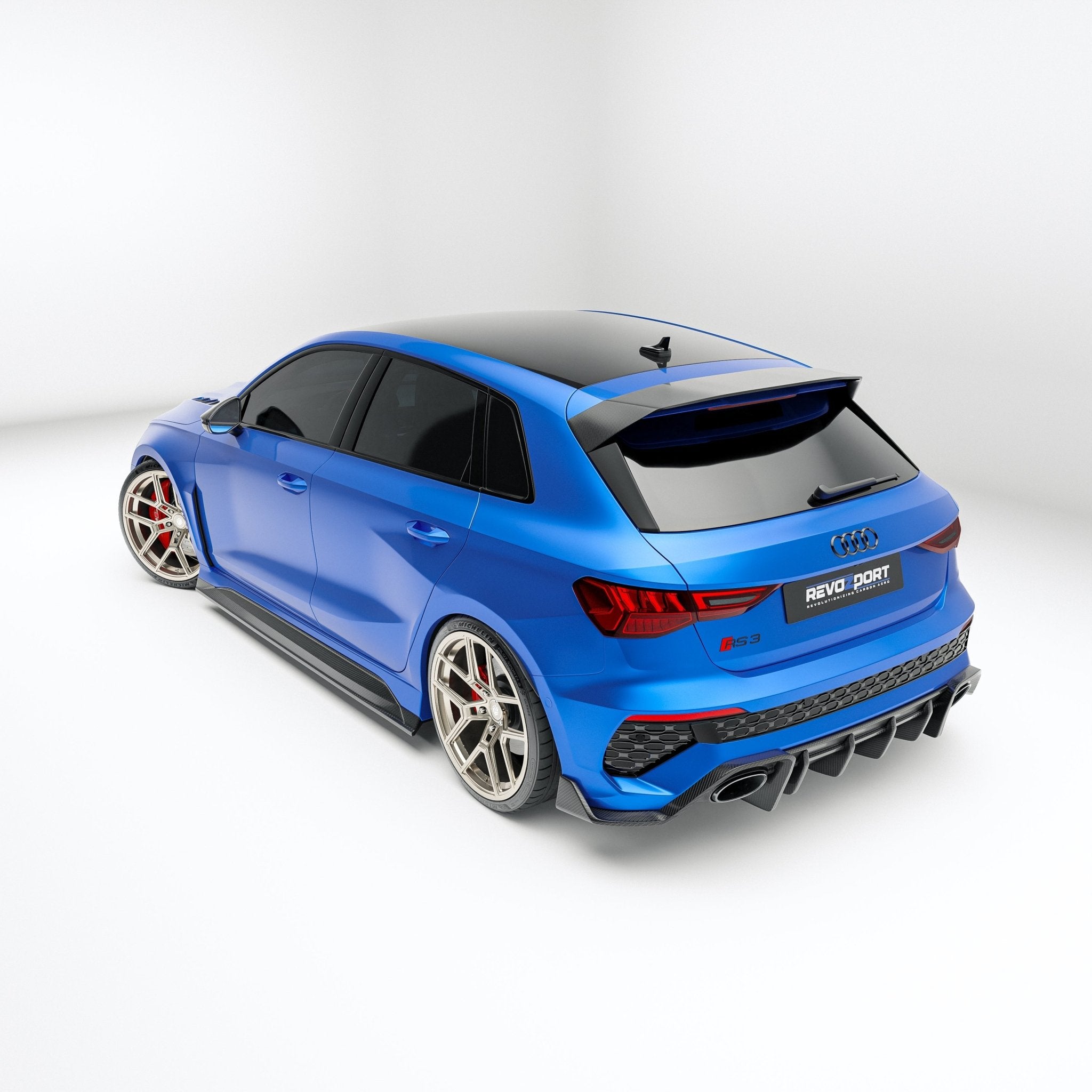 REVOZPORT - AUDI RS3 8Y SPORTBACK DRY CARBON FIBER BODY KIT