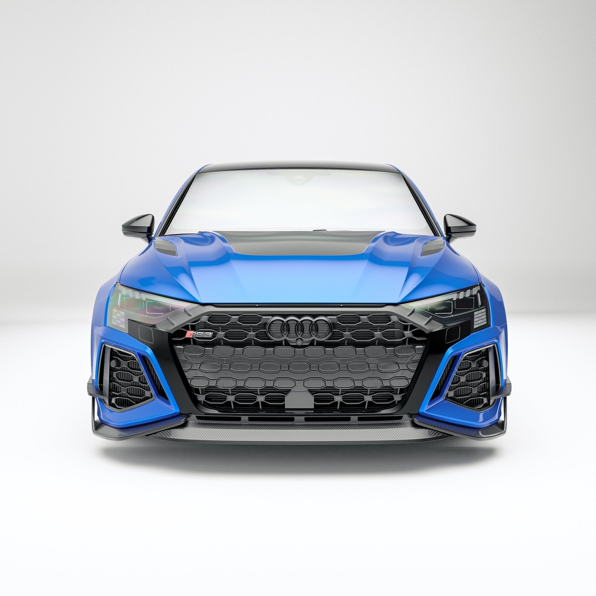 REVOZPORT - AUDI RS3 8Y SPORTBACK DRY CARBON FIBER FRONT LIP