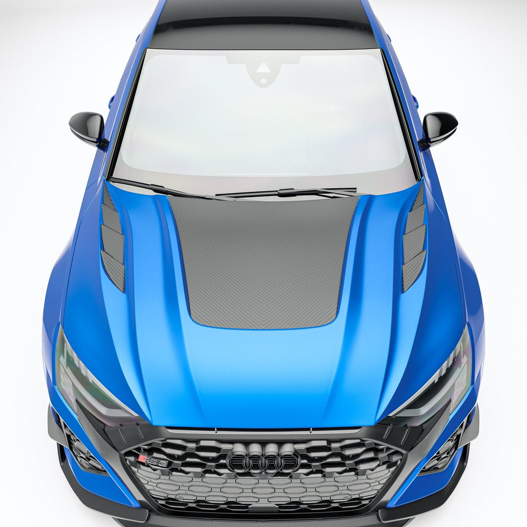 REVOZPORT - AUDI RS3 8Y SPORTBACK DRY CARBON FIBER HOOD BONNET