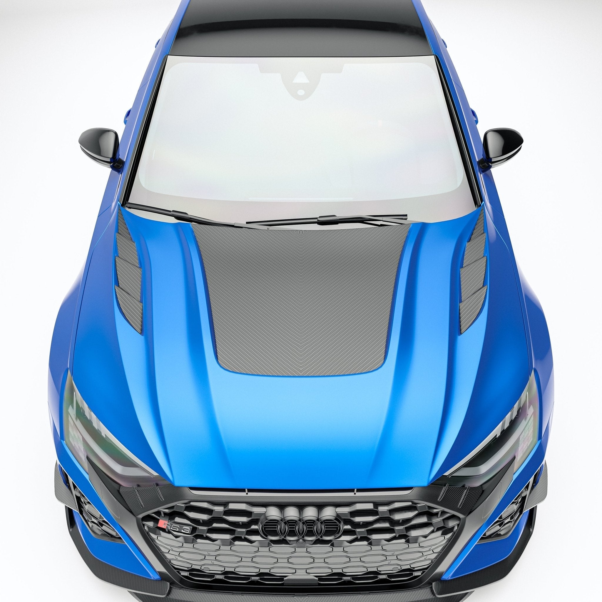 REVOZPORT - AUDI RS3 8Y SPORTBACK DRY CARBON FIBER HOOD BONNET