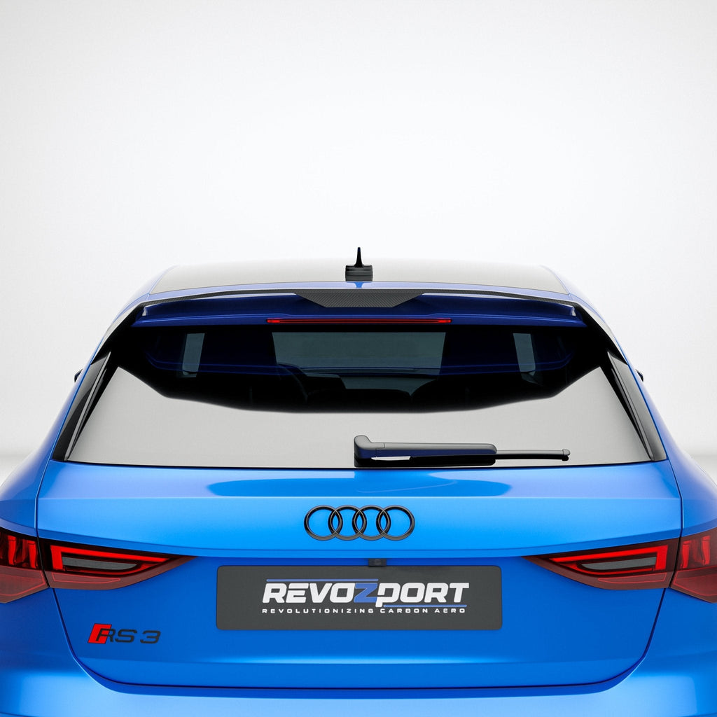 REVOZPORT - AUDI RS3 8Y SPORTBACK DRY CARBON FIBER ROOF SPOILER