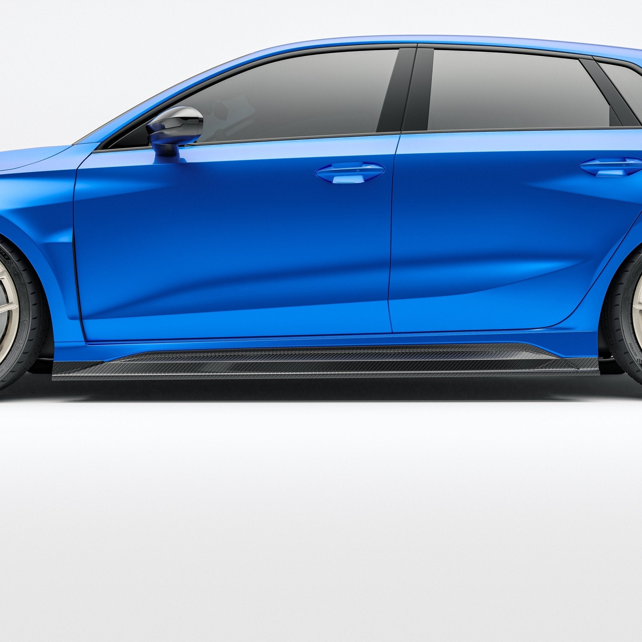 REVOZPORT - AUDI RS3 8Y SPORTBACK DRY CARBON FIBER SIDE SKIRTS