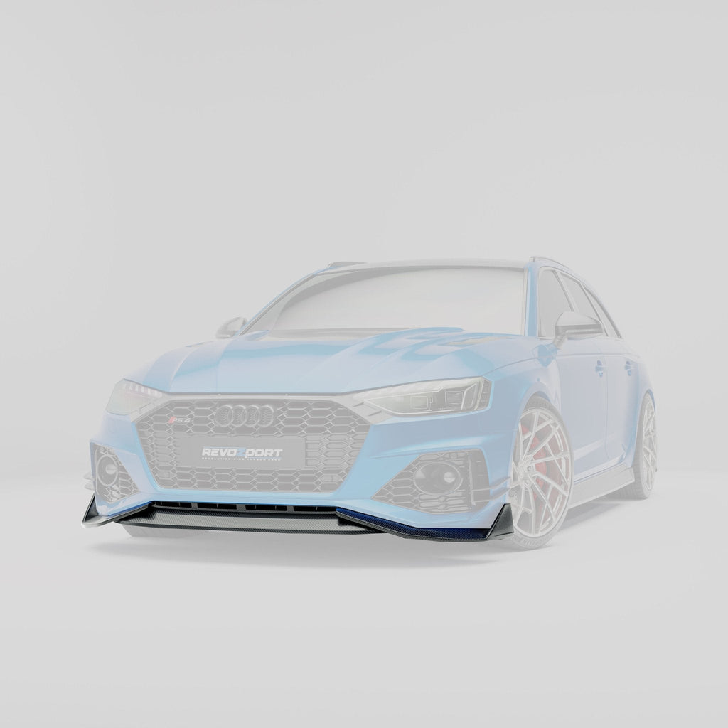 REVOZPORT - AUDI RS4 B9.5 DRY CARBON FIBER FRONT LIP