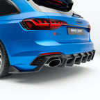 REVOZPORT - AUDI RS4 B9.5 DRY CARBON FIBER REAR DIFFUSER
